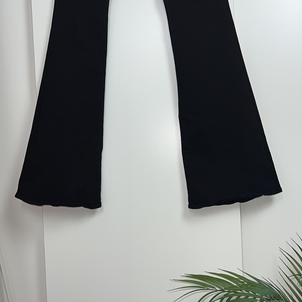 FRAME DENIM Black fitted flare jean - Picture 8 of 11